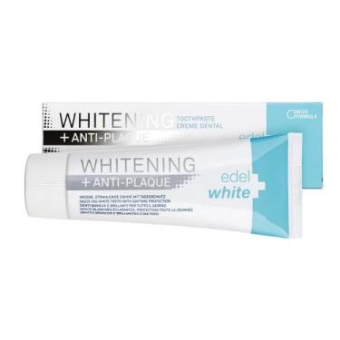Imagem de Creme dental antiplaca + branqueador com 75ml - EDEL WHITE