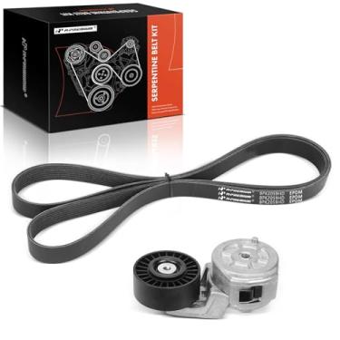 Imagem de A-Premium Kit de transmissão de correia serpentina do motor compatível com Dodge Ram 2500 1994-2002 5.9L, Ram 3500 1994-2002 5.9L