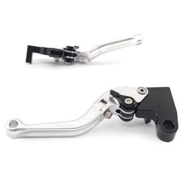 Imagem de Manete Esportivo Dobrável Kawasaki Zx6r 636 Zx10r Z1000 - Stark Race, 