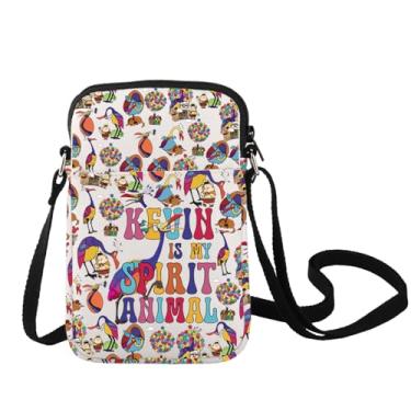 Imagem de LEVLO Up Movie Bolsa tiracolo Kevin Fans Gift Kevin Is My Spirit Bolsa de ombro animal desenho animado filme mercadoria, Bolsa Kevin C