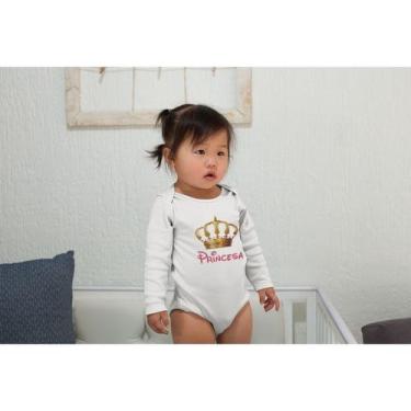 Imagem de Body Infantil Princesa Branca - Del France, P