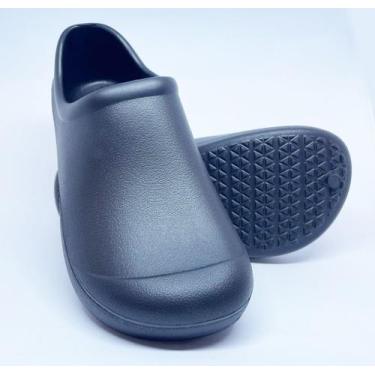 Imagem de Sapato profissional fechado eva enfermagem cozinha saúde farmácia limp