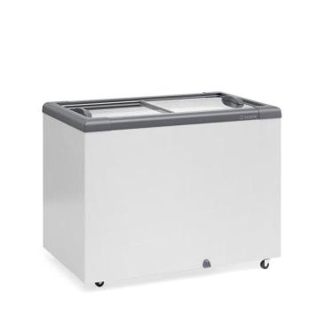 Imagem de Freezer Horizontal Ghd 300H Branco 300L 2 Tampa Vidro Sem Cesto 220V - Gelopar