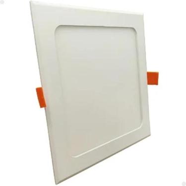 Imagem de Plafon Painel Led Quadrado Embutir 6500k 12w 18x18cm Lorben