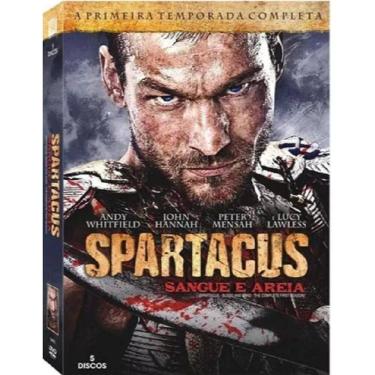Imagem de Box Spartacus Sangue E Areia 1ª Temp. Completa 5 DVDs