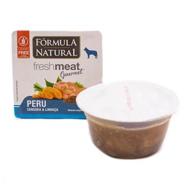 Imagem de Ração Úmida Fórmula Natural Fresh Meat Gourmet Para Cães Sabor Peru - 