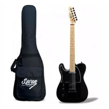 Imagem de Guitarra Telecaster Seven STC-307 BK Preto Canhoto