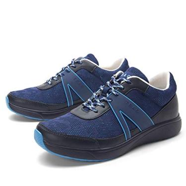 Imagem de Tênis de caminhada feminino TRAQ BY ALEGRIA Qarma Smart, Navy Chasm, 5