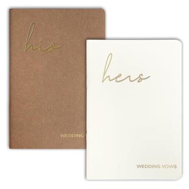 Imagem de Livros de votos de casamento para ele e ela, ideias de presentes de lista de presentes para noiva e noivo, essenciais de casamento