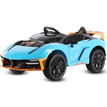 Imagem de Mini Carro Elétrico Infantil Bang Toys Nitro Sx V12 Azul
