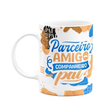 Imagem de Caneca dos Pais - Parceiro, amigo, companheiro - M2 - 325ml