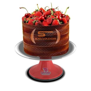 Imagem de Bailarina De Confeitar Para Bolos Blb-300 Vermelha - Braesi