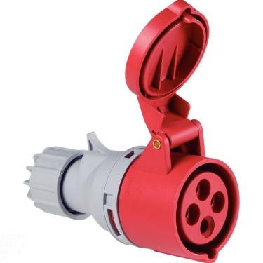 Imagem de Tomada De Acoplamento Industrial 3p+t 16 A 380-415 Vca 6 H Tramontina Tramontina