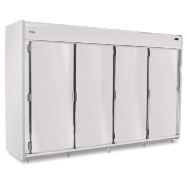 Imagem de Mini Câmara Fria Para Carnes 4 Portas Rf060 Frilux Mini Câmara 3750 Litros Inox 220v
