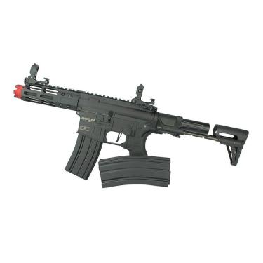 Imagem de Rifle Airsoft Pdw Rossi Ar15 Neptune 6mm Keymod Gatilho Ets