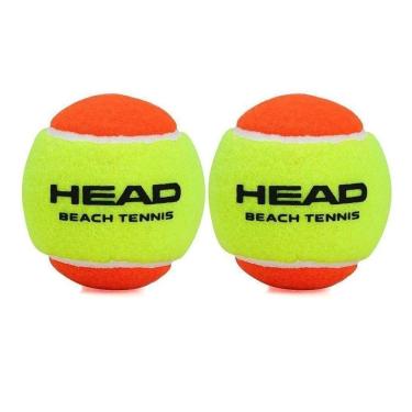 Imagem de Bola Bolinha Head Beach Tennis Stage 2 Itf Pack 6 Bolas