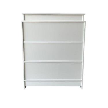 Imagem de Balcão Caixa Lojas E Comércios 100% Mdf Branco - Suprema Móveis