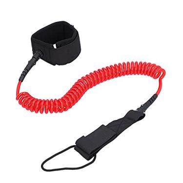 Imagem de MUNEFE Surfboard Leash Stand, Paddle Board Leash, Kayak Leash amarrar por garantir sua paz de espírito ao navegar no oceano (Czerwony)