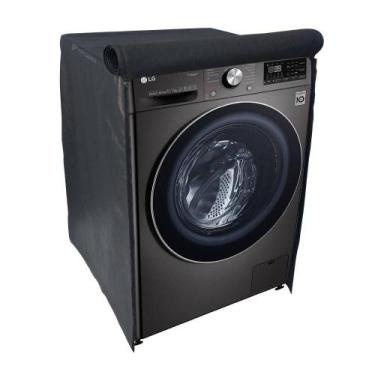 Imagem de Capa Lava & Seca Lg 11kg Nova Vivace Vc2 Vc3 Vc4 Preta - VIP CAPAS