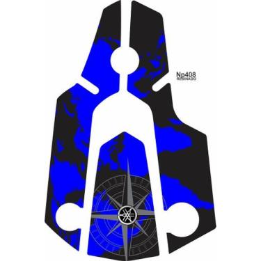 Imagem de Kit Adesivos Yamaha Fazer 250 Fz25 Prot Escapamento Resinado - Resitan