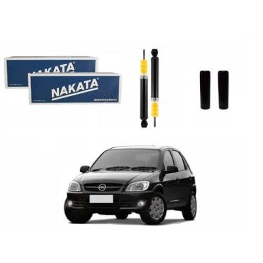 Imagem de Kit amortecedor traseiro nakata original chevrolet celta 1.0 2006 a 20