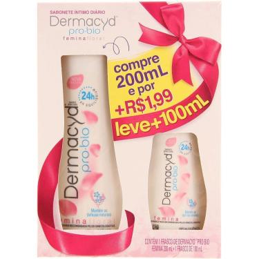 Imagem de Sabonete Líquido Íntimo Dermacyd Femina 200ml + 1,99 Leve Femina 100ml