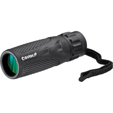 Imagem de Barska Monóculo Blackhawk impermeável 10 x 25 – compacto, à prova de neblina, óptico multi-revestido, aderência antiderrapante, ideal para pássaros, caminhadas, esportes, shows e uso ao ar livre