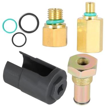 Imagem de atvwrlod Soquete de válvula IPR e encaixe de teste de ar e adaptador de trilho de combustível substituição para E-350 E-450 2004-2010 Substituição para Excursion F-250 F-350 2003-2010