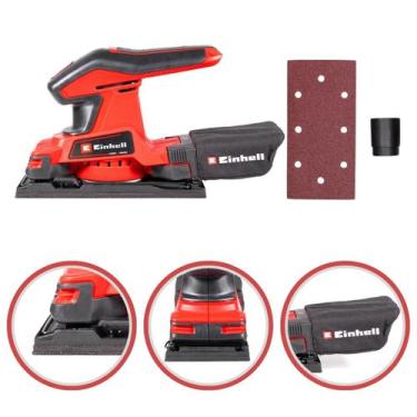 Imagem de Lixadeira Orbital Treme Treme a Bateria 18v Einhell Profissional Madei