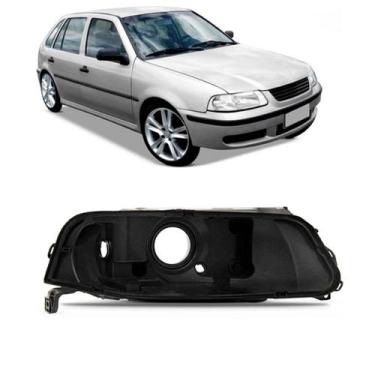 Imagem de Carcaça Farol Gol G3 1999 2000 2001 2002 2003 Foco Simples - SP ACESSÓ