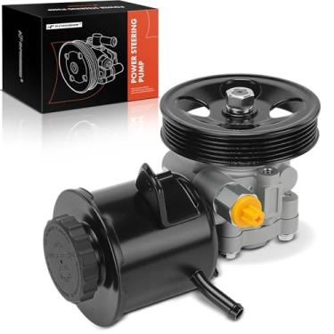 Imagem de A-Premium Bomba de direção hidráulica, com reservatório e polia compatível com Subaru Impreza 1995-1996 2,2L, Legacy 1996 2,5L