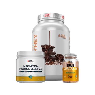 Imagem de Combo Vida Saudável 1 True Whey Dark Chocolate