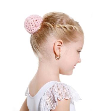 Imagem de Redinha de Coque Grossa para Ballet Só Dança Croche