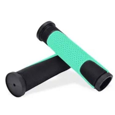 Imagem de Manopla Punho Gta 125mm Borracha Preto / Verde Anis