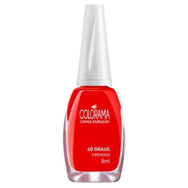 Imagem de Esmalte Cremoso Colorama, 40 Graus