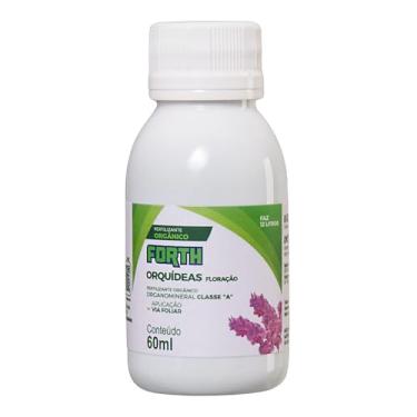 Imagem de Adubo Forth Orquídeas Floração, Fertilizante Mineral, NPK (Nitrogênio, Fósforo, Potássio), 02-14-08, Alta Concentração, 60ml