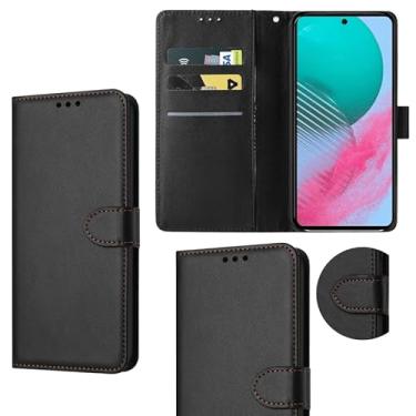 Imagem de Capa Carteira M54 Compatível Samsung Porta Cartões Preta Capinha Flip Case