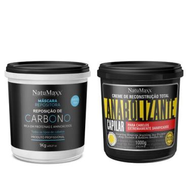 Imagem de Máscara Carobono + Máscara Anabolizante Natumaxx 1kg