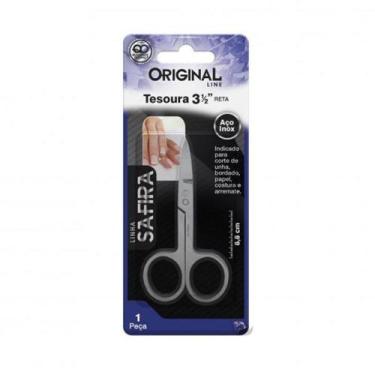 Imagem de Tesoura Reta 3 1/2" Safira 8,8cm - Original Line