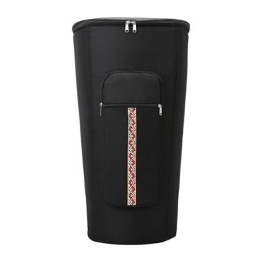 Imagem de simhoa Bolsa para Djembe, Bolsa para Bateria Africana, Mochila Portátil à Prova de Choque, Tecido Oxford, Mochila à Prova de Poeira e Água, Acessório para, 10 Inch