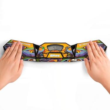Imagem de LogicTwist Temporizador profissional de cubo de velocidade, temporizador de controle de toque com tela, competição de pilha de cubo um ótimo presente para meninos e meninas