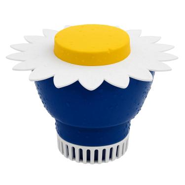 Imagem de Dosador de Cloro Flutuante Para Tratamento De Piscina Margarida Com Capacidade Até 600g Pastilha