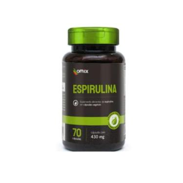 Imagem de Espirulina Fitoterápico com 70 cápsulas - Omix