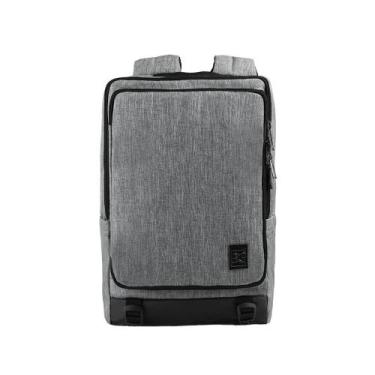 Imagem de Mochila Masculina Executiva Para Notebook City Block Cinza - Bagaggio,