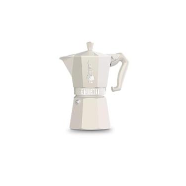 Imagem de Bialetti, Cafeteira Moka Express Exclusive Areia 6 Xicaras