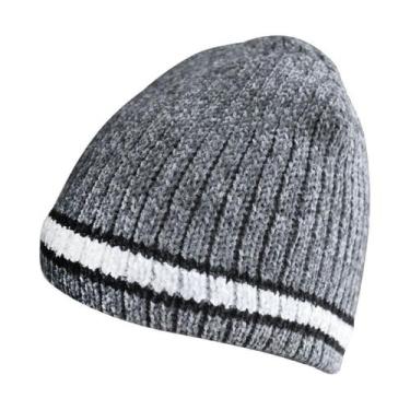 Imagem de Touca Gorro Adulto Forrada Cinza Tamanho Único - Gici Vest