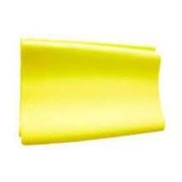 Imagem de Faixa Elástica Leve Tipo Thera Band Latex 1Mt Amarelo Kit 10