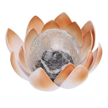 Imagem de Mingzhe Lâmpada Decorativa de Vidro Rachado Com Energia Solar para Decoração de Jardim Ao Ar Livre