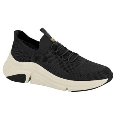 Imagem de Tênis modare casual ultraconforto 7401.105, Preto, 40