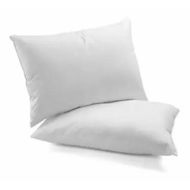 Imagem de Fronha De Microfibra 60cm X 40cm Cor Branca Ótima Oferta - ENXOVAIS  E